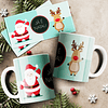 20 Artes para Caneca Natal Arquivo Editável 