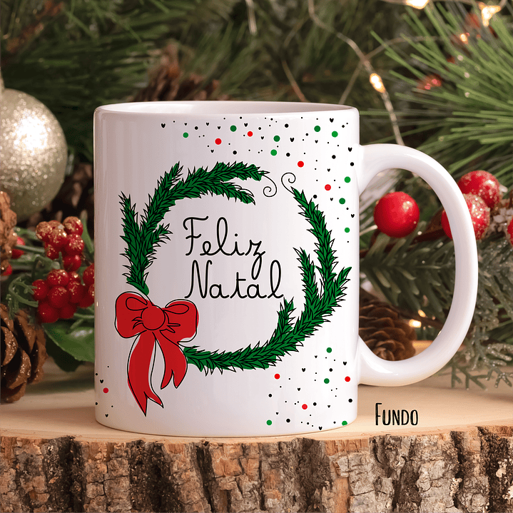 30 Artes para Caneca Natal em Linhas Arquivo em Jpg 14