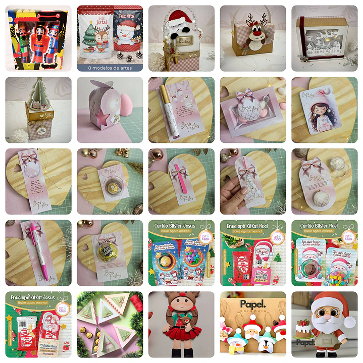 Arquivo de Corte Natal Mimos e Caixinhas Diversos 2