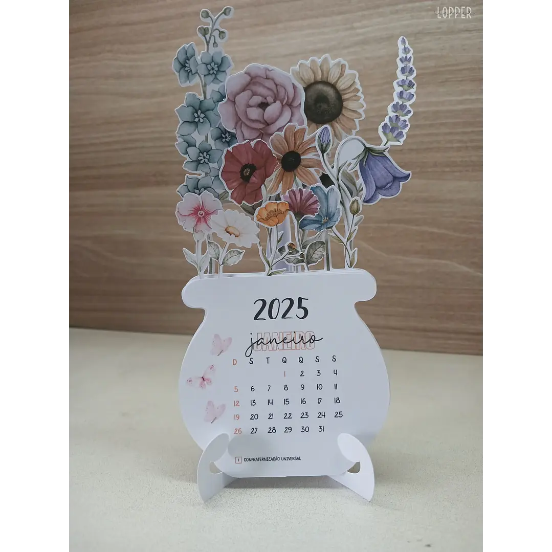 Arquivos Calendários Personagens 2025 em Pdf 6