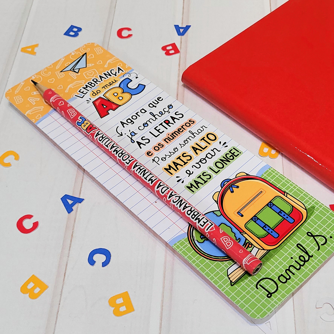 Kit Digital Formatura ABC Arquivos em Png  10