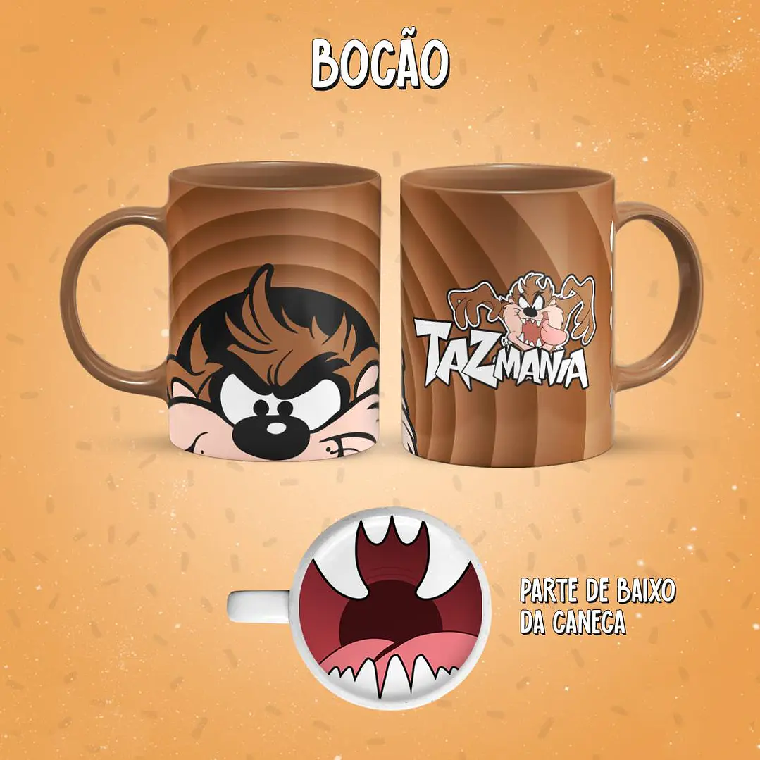 22 Artes para Caneca Personagens Bocão Infantil Arquivo em Jpg 5