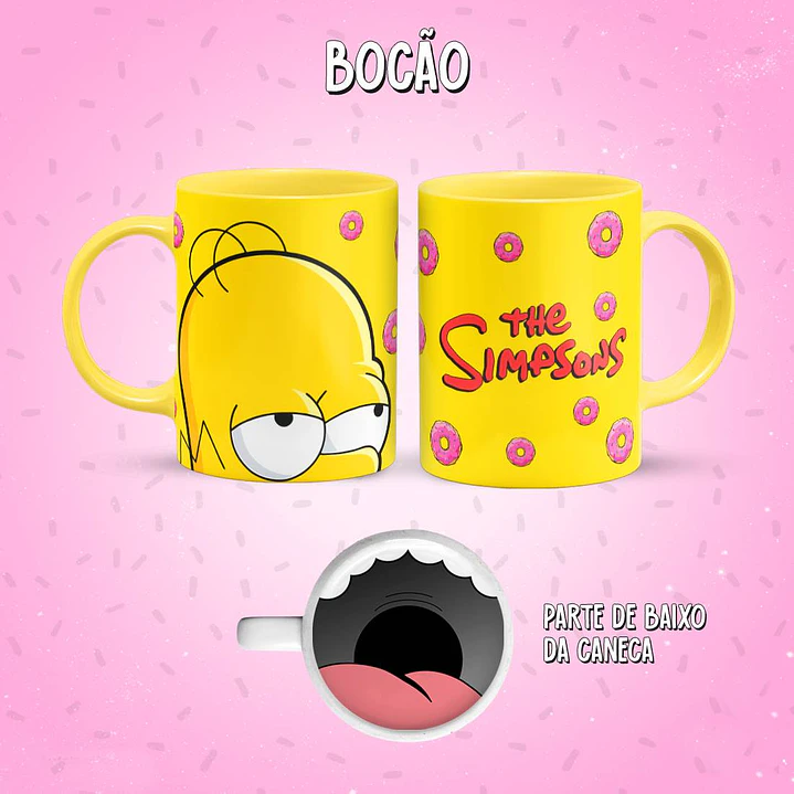 22 Artes para Caneca Personagens Bocão Infantil Arquivo em Jpg 11