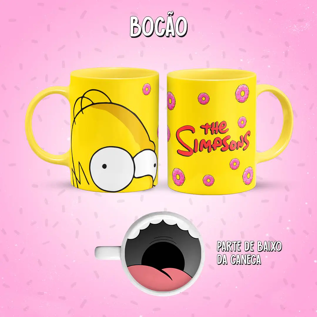 22 Artes para Caneca Personagens Bocão Infantil Arquivo em Jpg 12