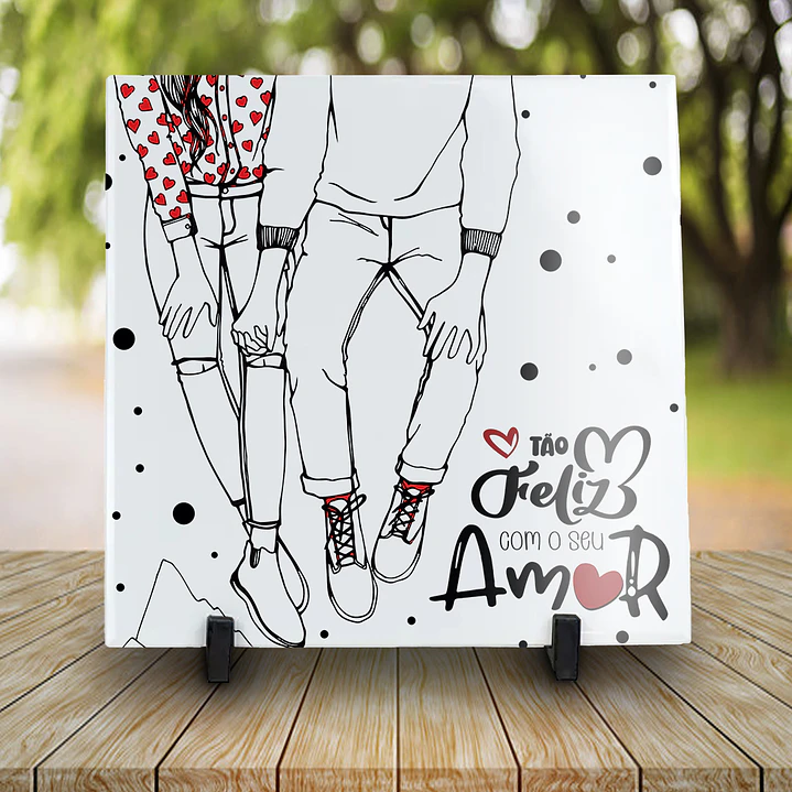 3 Artes Azulejo Dia dos Namorados Love Sublimação Baixar Grátis 1