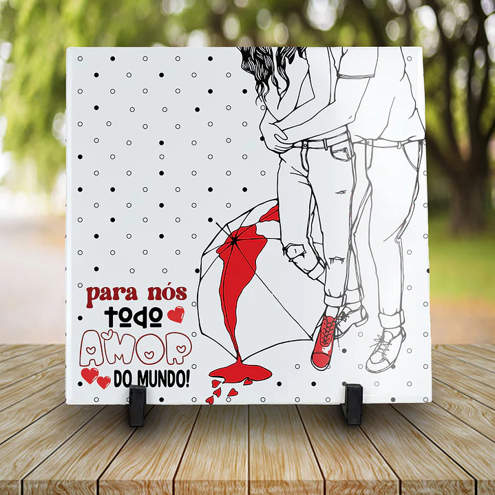 3 Artes Azulejo Dia dos Namorados Love Sublimação Baixar Grátis 2