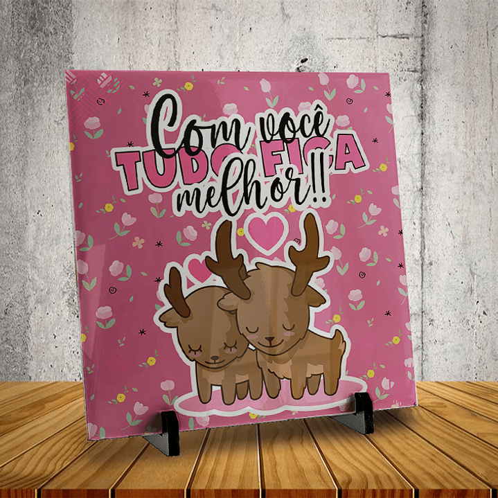 6 Artes para Azulejo Dia dos Namorados Arquivo Editável  1