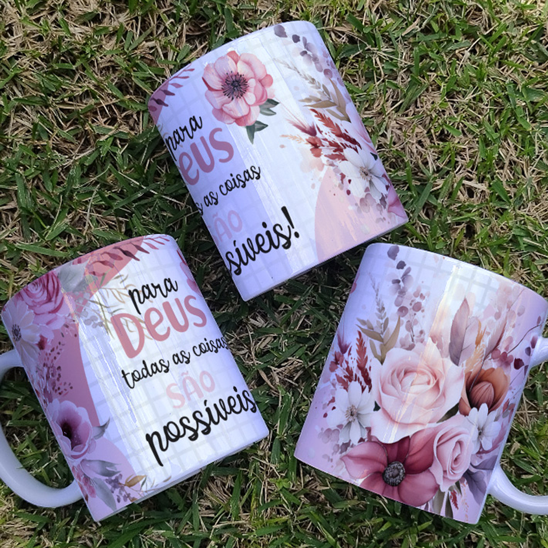 8 Artes para Caneca Frases Evangelicas Arquivo em Jpg  4