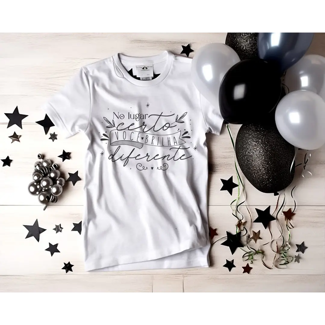 10 Artes para Camisa Frases Motivacionais Brilhe Mais Arquivo Editável 10