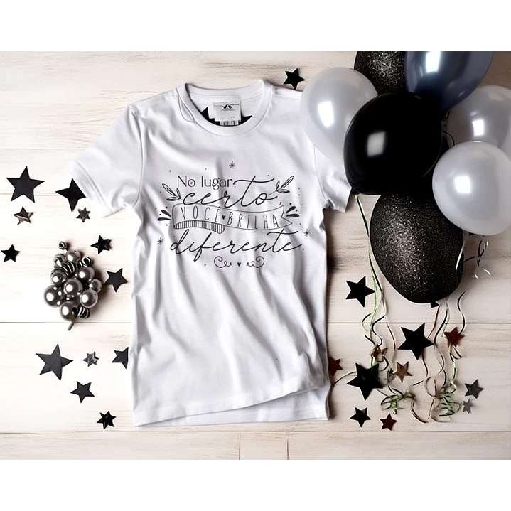 10 Artes para Camisa Frases Motivacionais Brilhe Mais Arquivo Editável 10