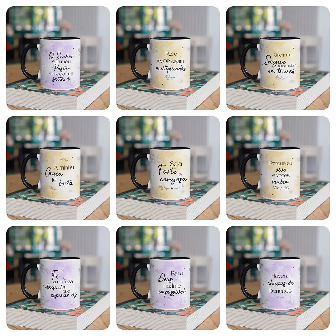20 Artes para Caneca Salmos e Provérbios Arquivo em Jpg  1