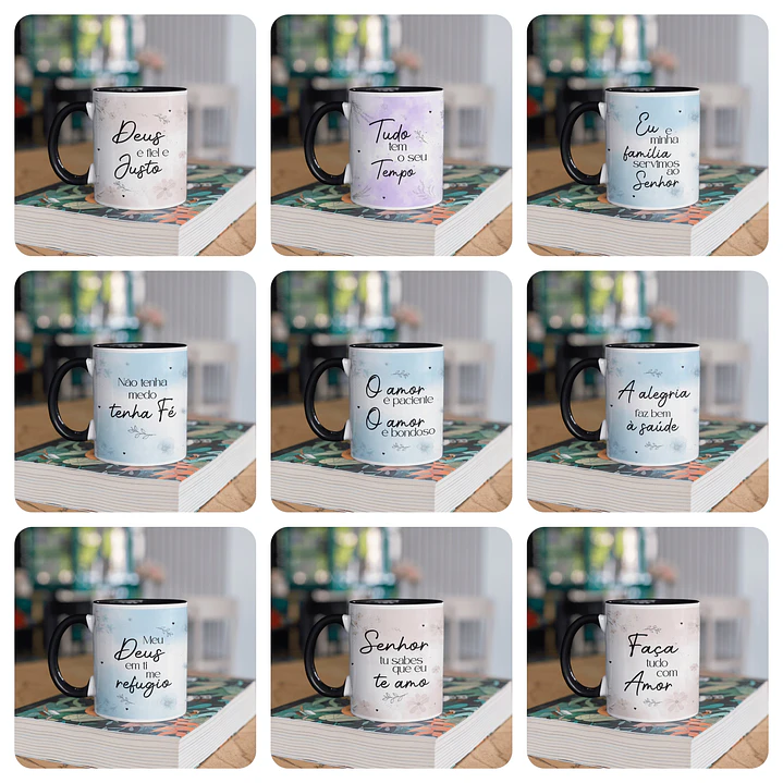 20 Artes para Caneca Salmos e Provérbios Arquivo em Jpg  2