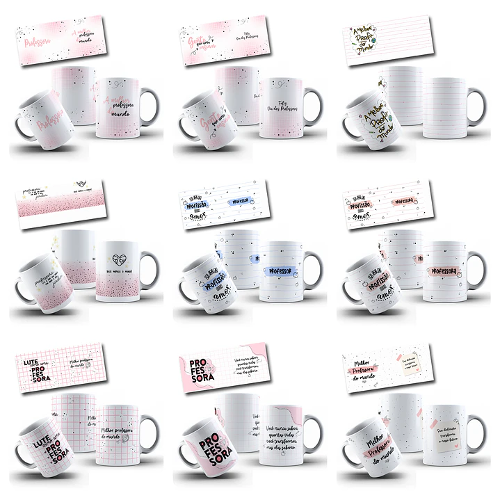 25 Artes para Caneca Dia dos Professores Arquivo em Jpg 2