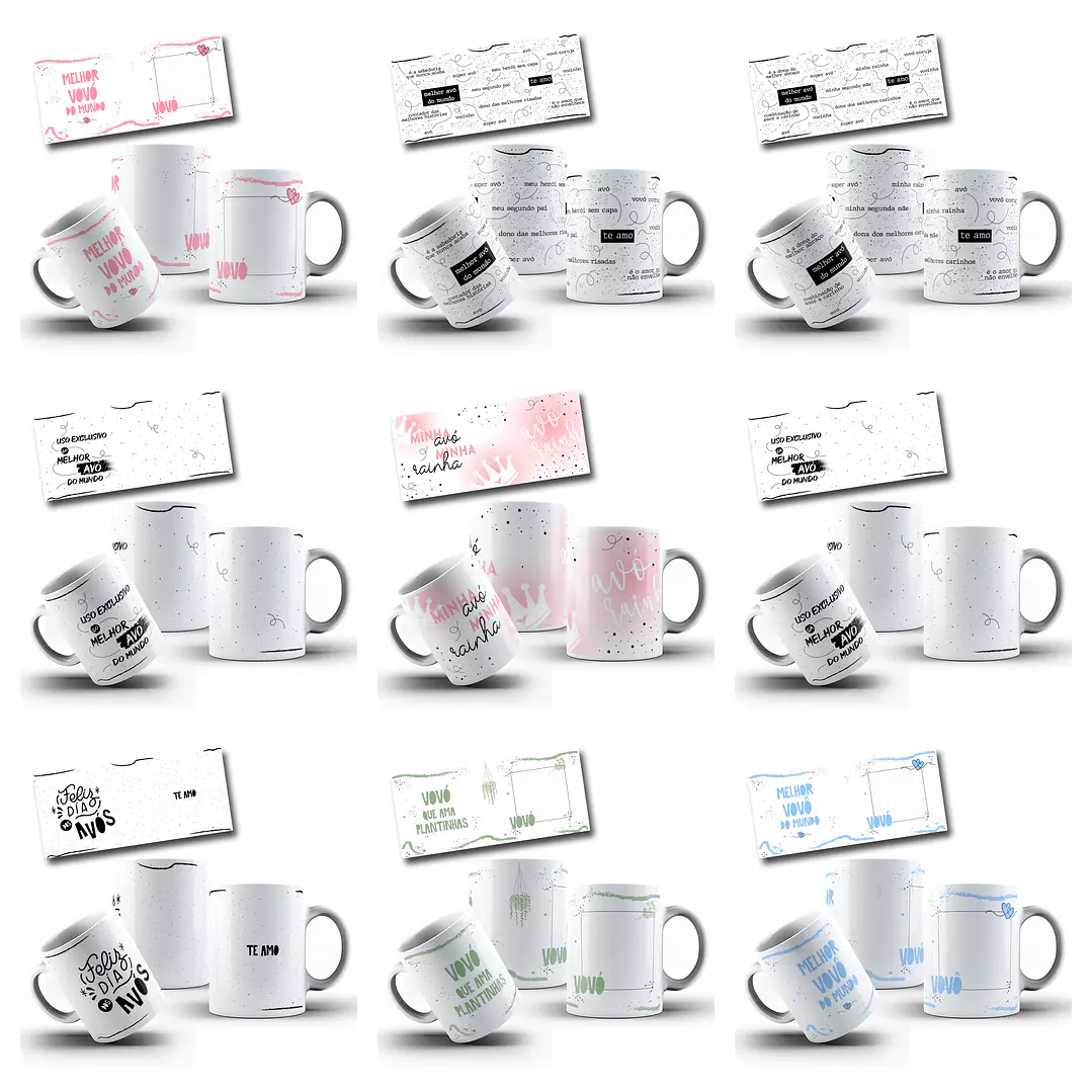 32 Artes para Caneca Dia dos Avós Arquivo em Jpg 1