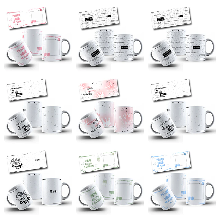 32 Artes para Caneca Dia dos Avós Arquivo em Jpg 1