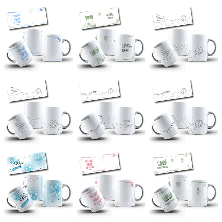 32 Artes para Caneca Dia dos Avós Arquivo em Jpg 3