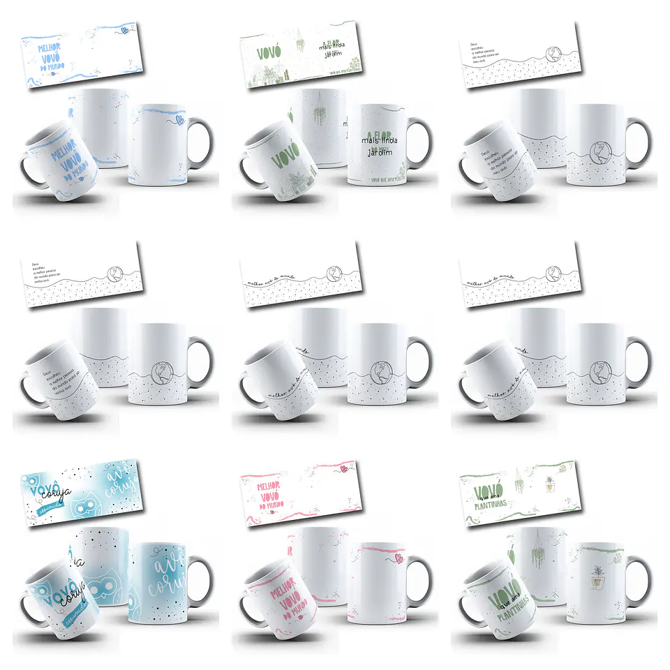 32 Artes para Caneca Dia dos Avós Arquivo em Jpg 3
