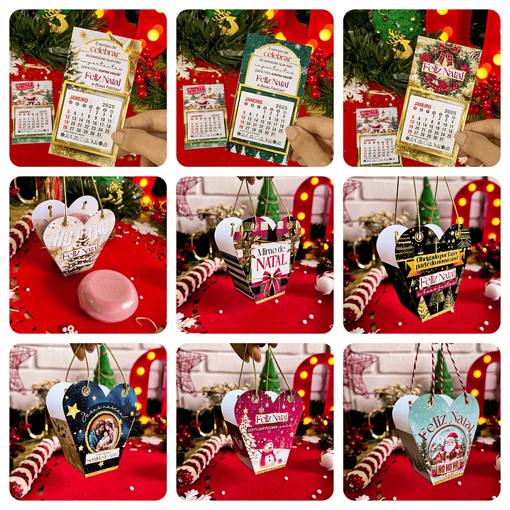 Arquivos de Corte Mimos Prontos Natal em Studio 9