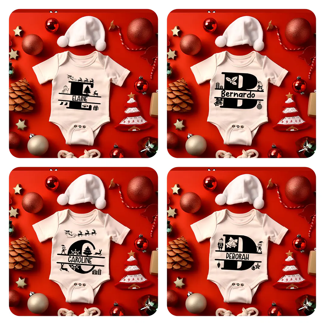 Artes para Body Natal Alfabeto em Png 1