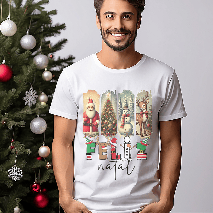 9 Artes para Camisa Natal Arquivo Editável  2