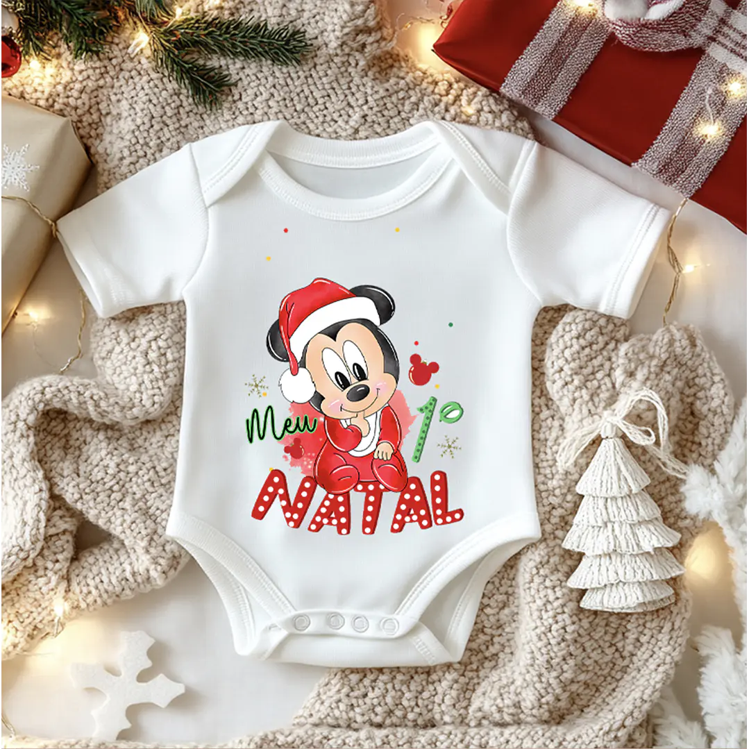 10 Artes para Body Meu primeiro Natal Arquivo em Png 2