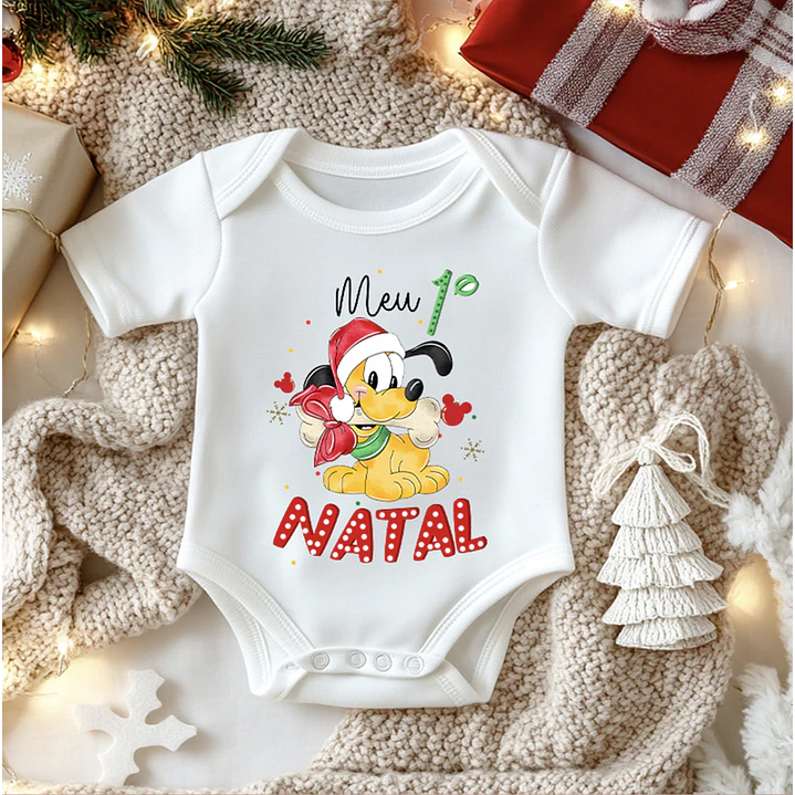 10 Artes para Body Meu primeiro Natal Arquivo em Png 5