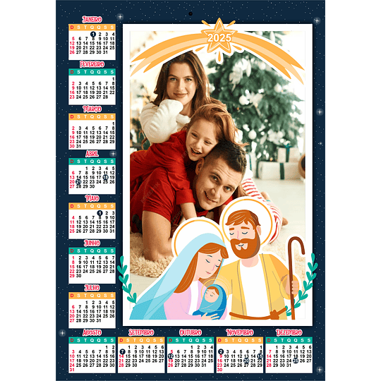 Arquivo para Calendário de Parede em Png