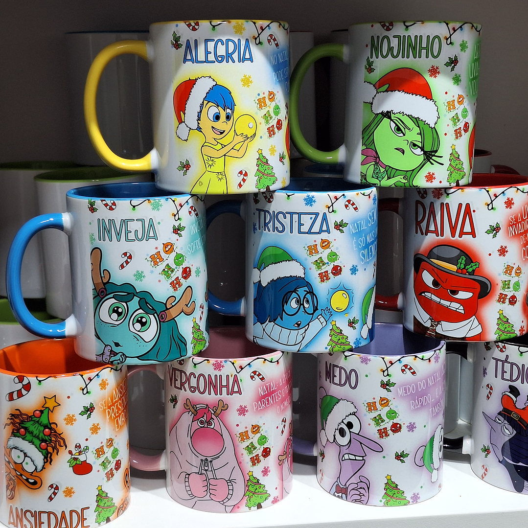 13 Artes para Caneca Natal Divertidamente Arquivo em Jpg 4