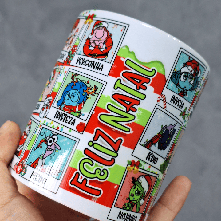 13 Artes para Caneca Natal Divertidamente Arquivo em Jpg 11