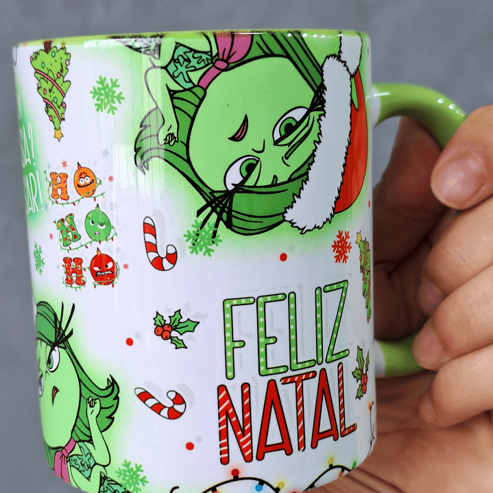 13 Artes para Caneca Natal Divertidamente Arquivo em Jpg 13