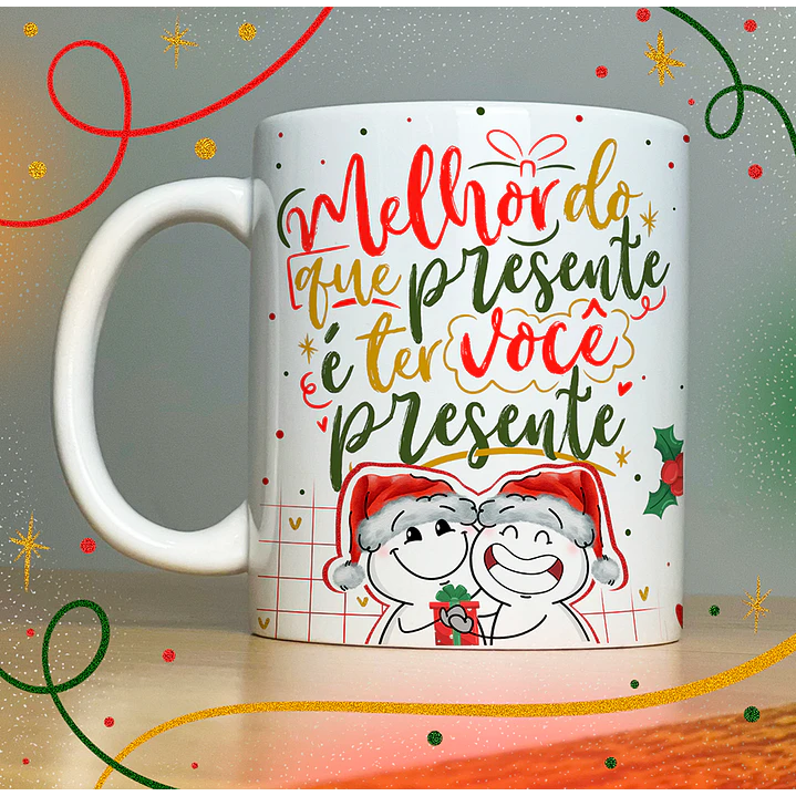 40 Artes para Caneca Papai Noel Arquivo em Jpg  5