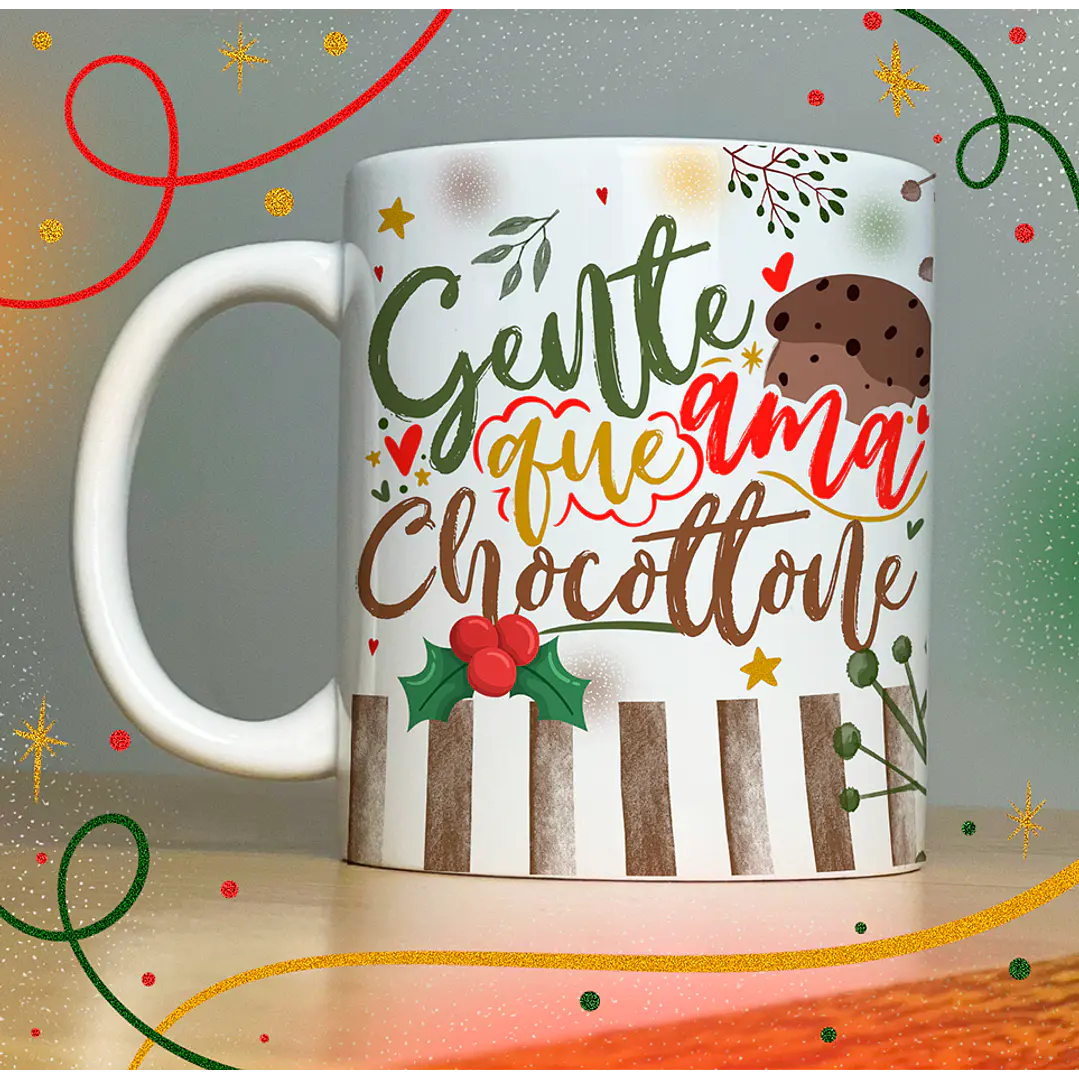 40 Artes para Caneca Papai Noel Arquivo em Jpg  10