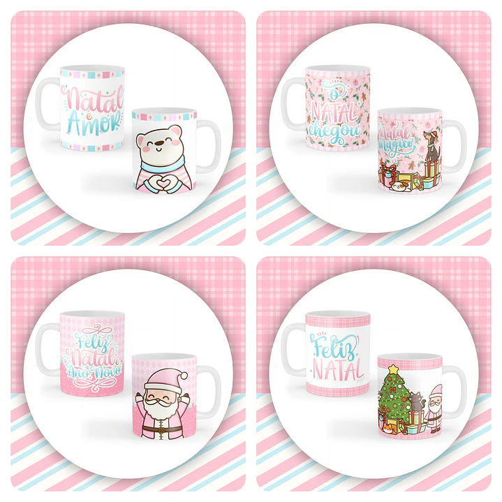 Kit Digital Natal Papai Noel + Mimos em Png  4