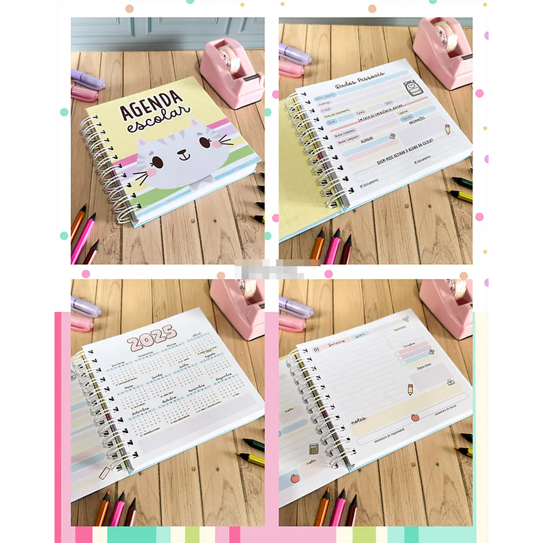 Kit Digital Volta as Aulas + Mimos em Png  3