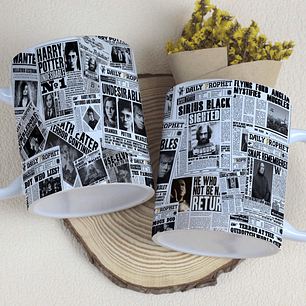 Artes Caneca Fotos Jornal Arquivo Editável 