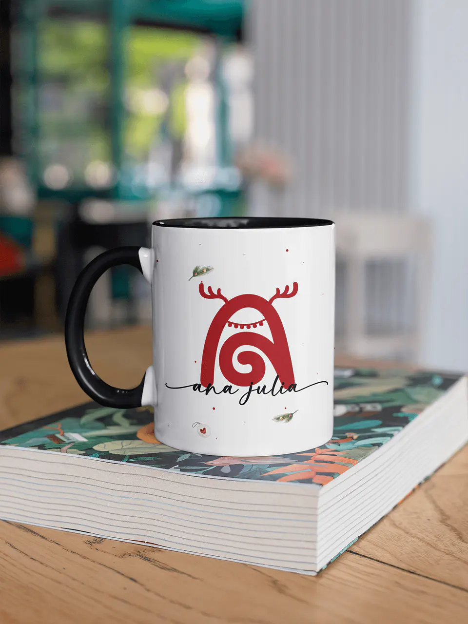 10 Artes Caneca Natal Minimalista Natal Arquivo em Jpg  5