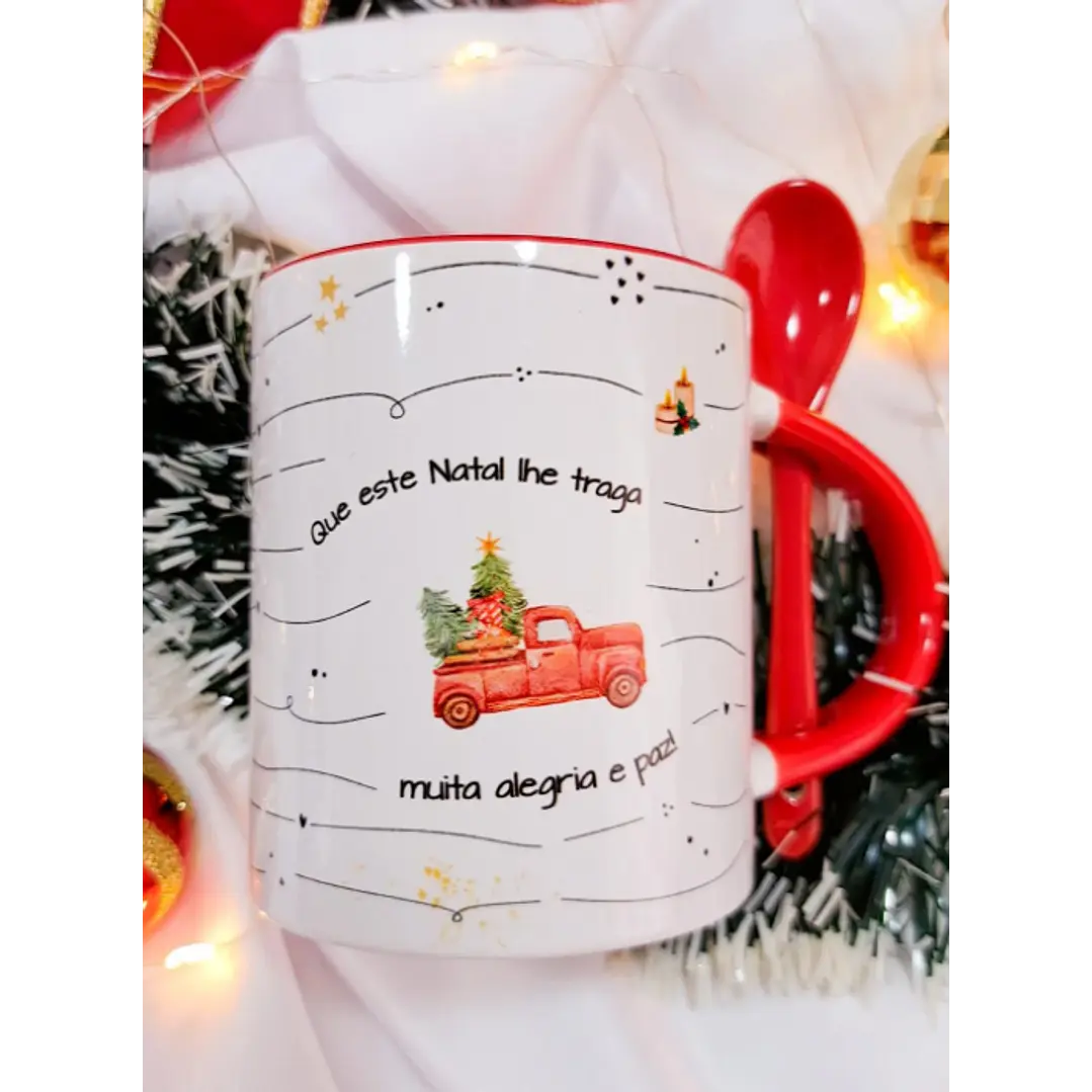 14 Artes Caneca Natal Mais Alfabeto Arquivo Editável  7