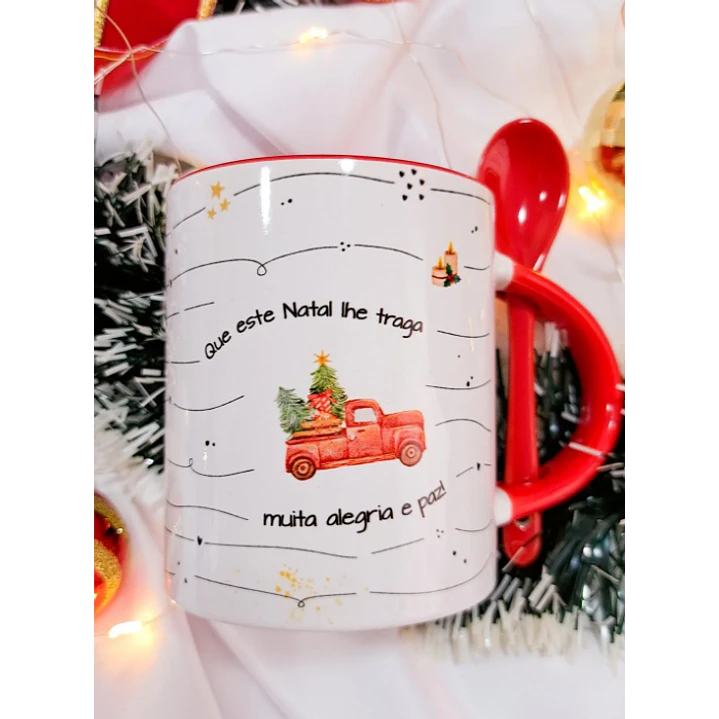 14 Artes Caneca Natal Mais Alfabeto Arquivo Editável  7