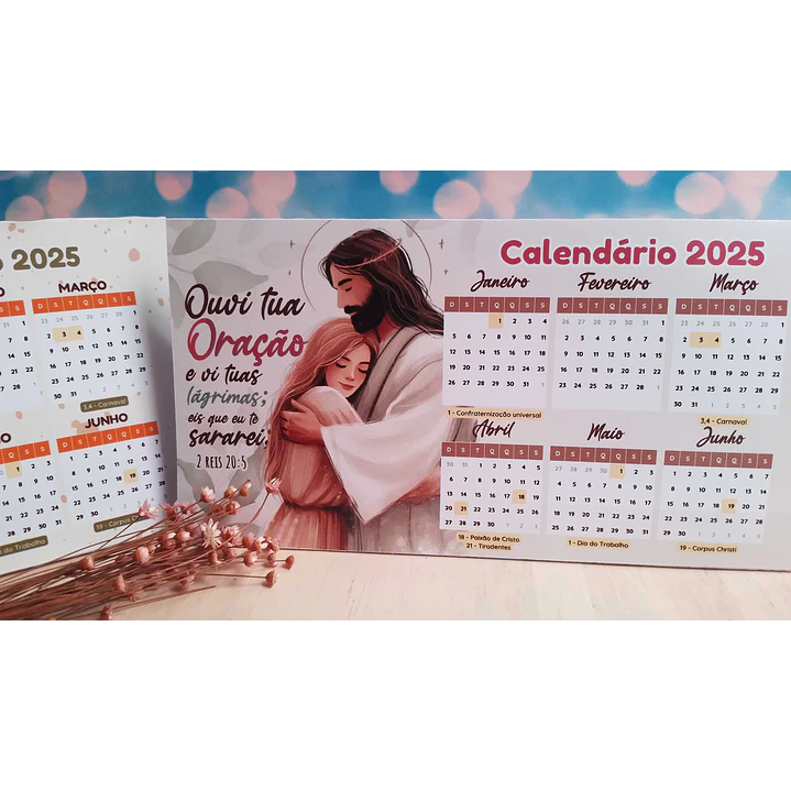 Arquivo Calendário A4 2025 em Pdf 9