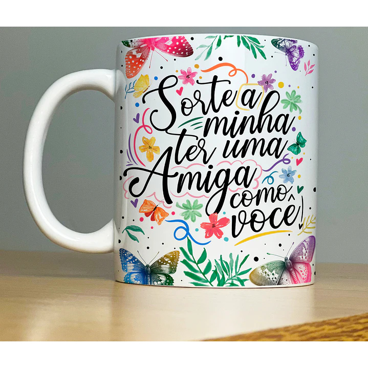 13 Artes Caneca Amizade Arquivo em Jpg 3