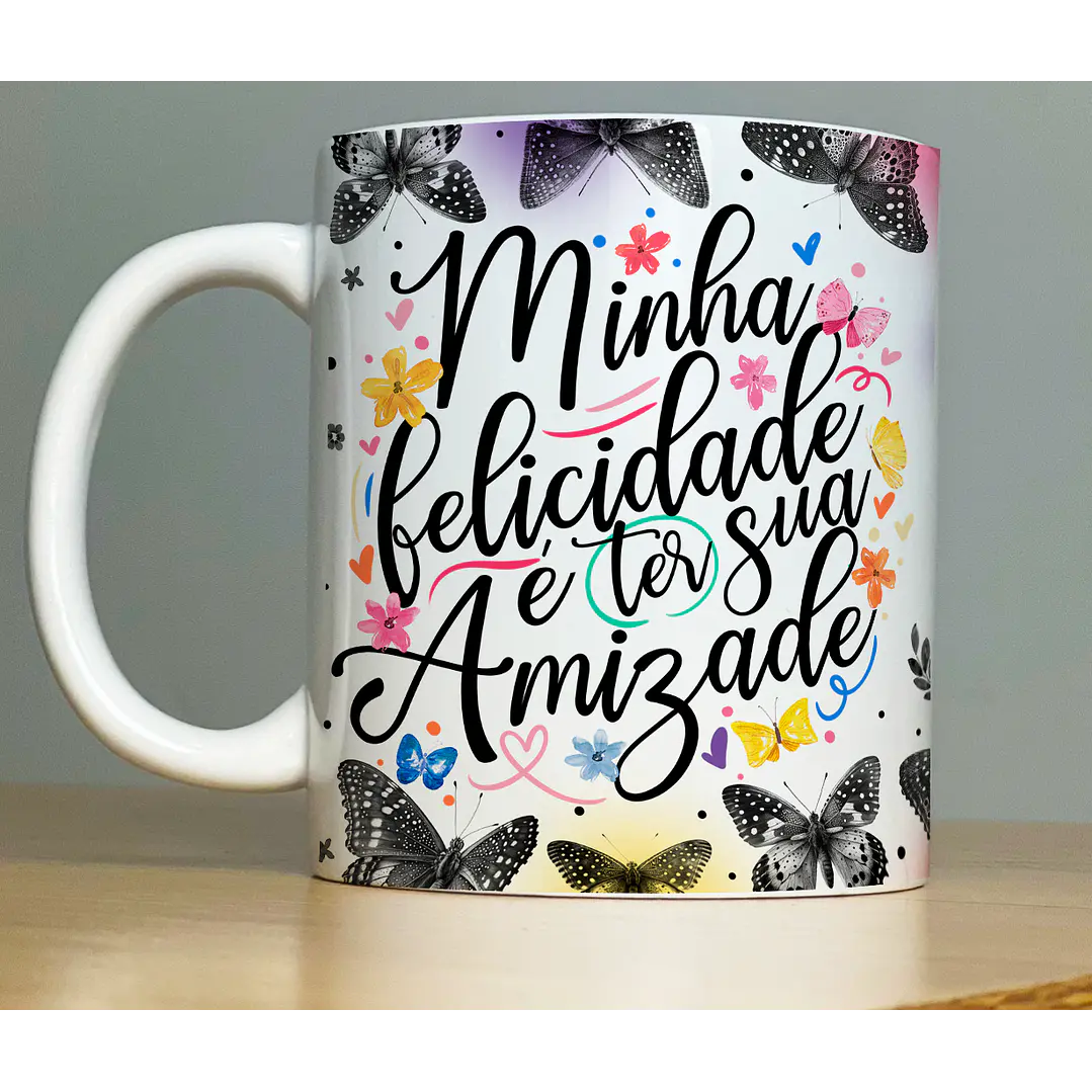 13 Artes Caneca Amizade Arquivo em Jpg 8