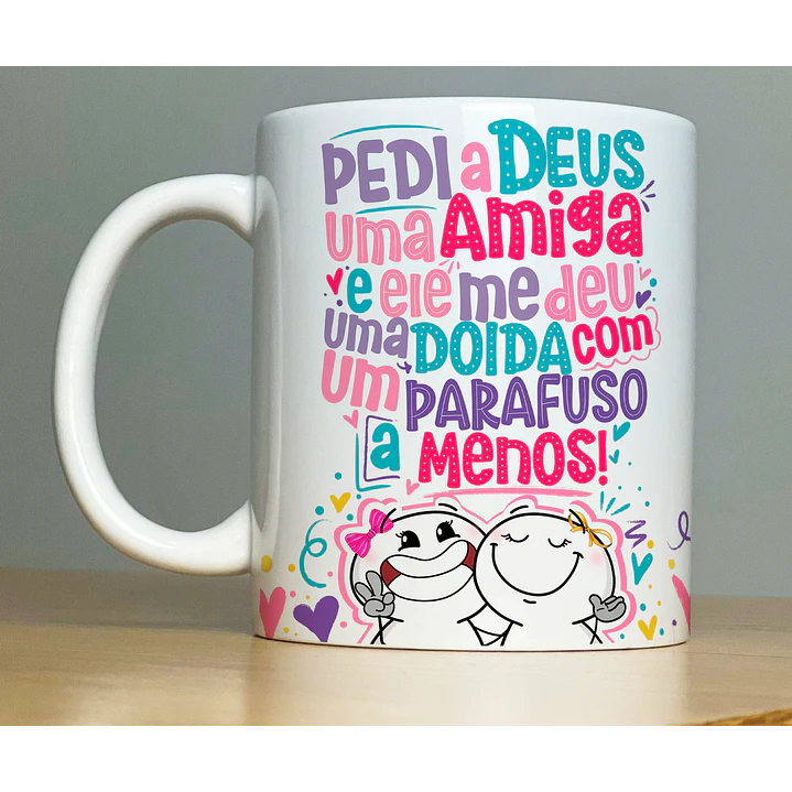13 Artes Caneca Amizade Arquivo em Jpg 9