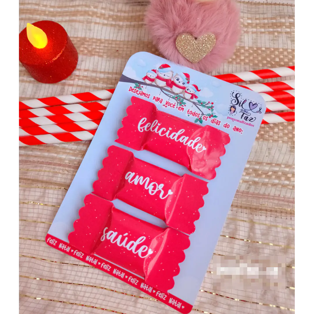 Arquivo de Corte Cards Cartão Natal em Pdf 2
