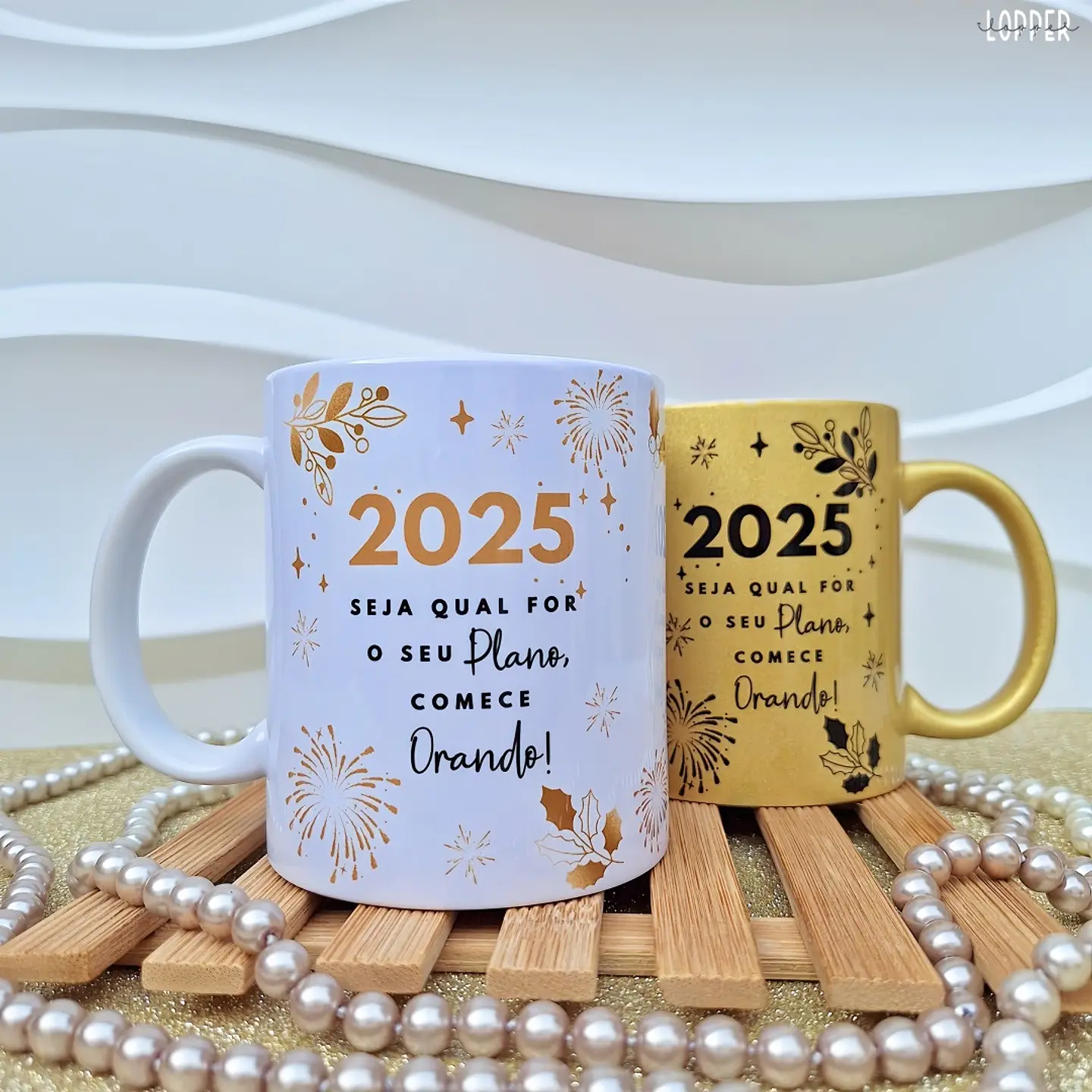 2 Artes Caneca Ano Novo 2025 Arquivo em Jpg 1
