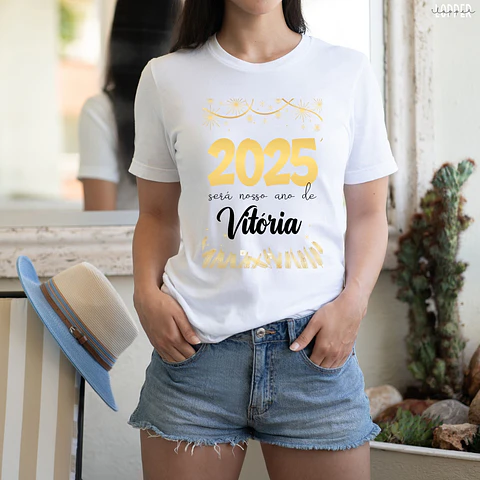 21 Artes Camisa Ano Novo 2025 Arquivo Editável