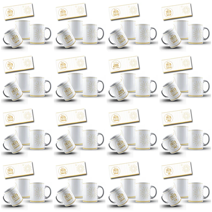 24 Artes Caneca E Camisa Ano Novo Arquivo Arquivo em Png 4