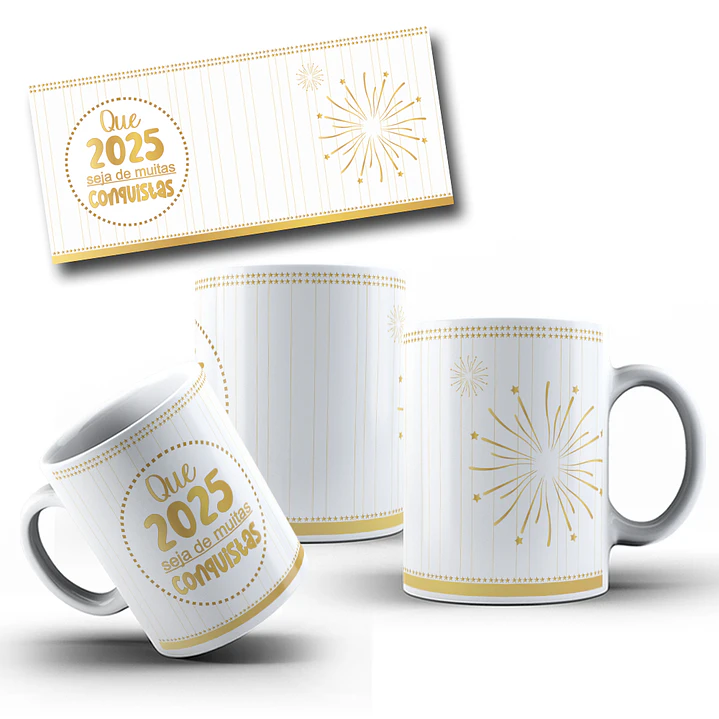 24 Artes Caneca E Camisa Ano Novo Arquivo Arquivo em Png 7