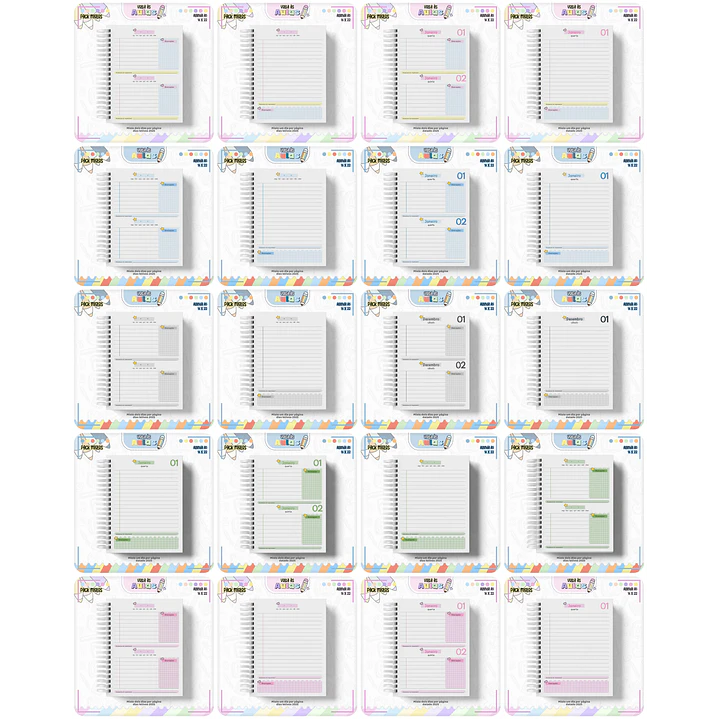 Mega Combo Arquivo Agendas Escolares Mascotes e Personagens 2025 Com atualizações em Pdf  13