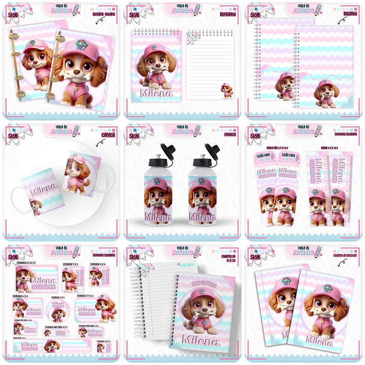 Mega Combo Arquivo Agendas Escolares Mascotes e Personagens 2025 Com atualizações em Pdf  18
