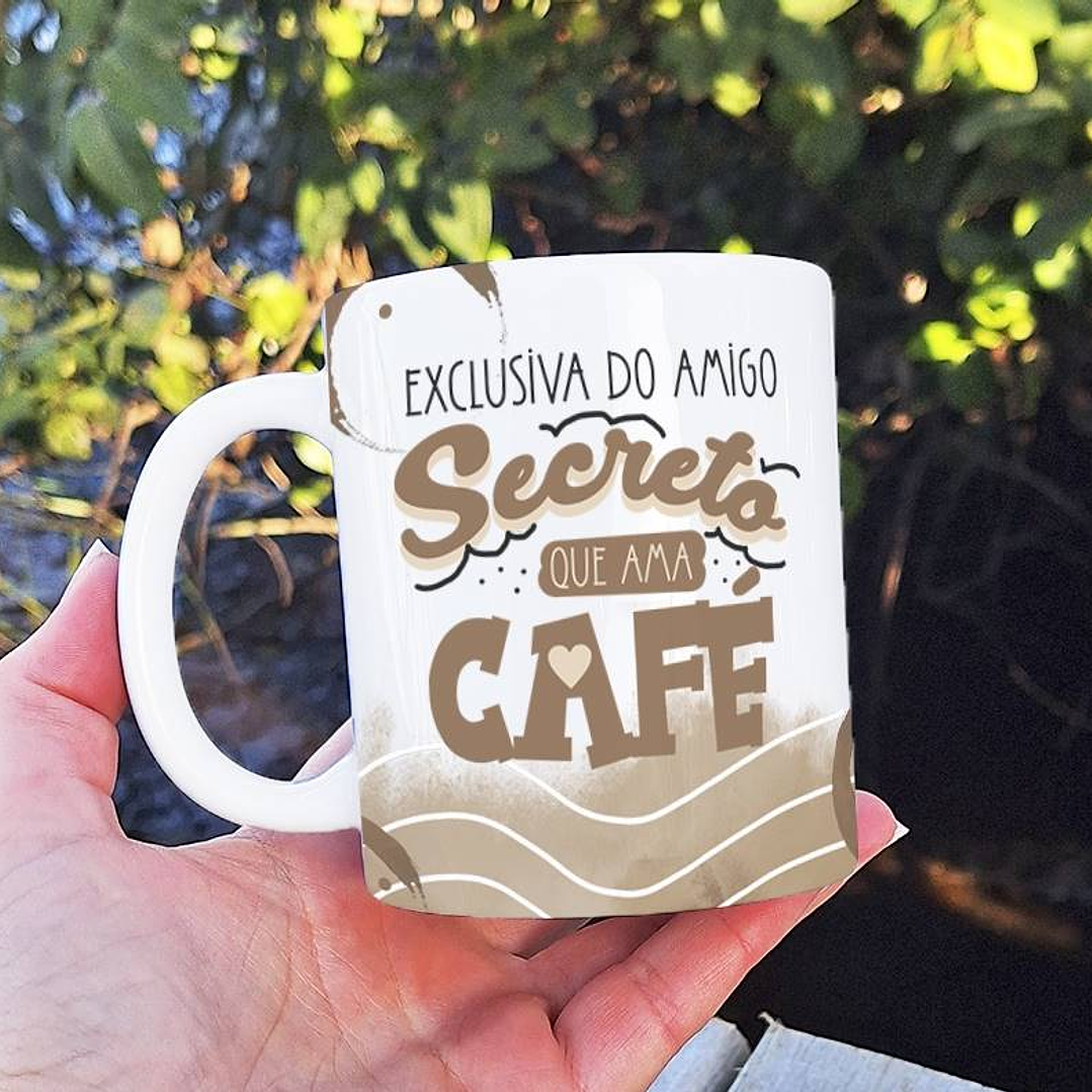 5 Artes Caneca E Copo Amigo Secreto Arquivo Arquivo em Png 3